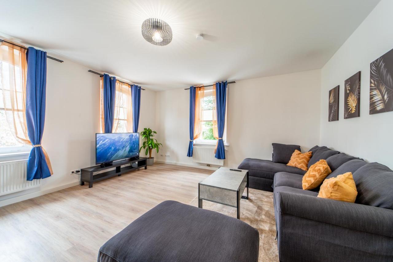 Grosse 3-Zimmer Wohnung - Zentral-Coburg - Kostenloser Parkplatz Exteriér fotografie
