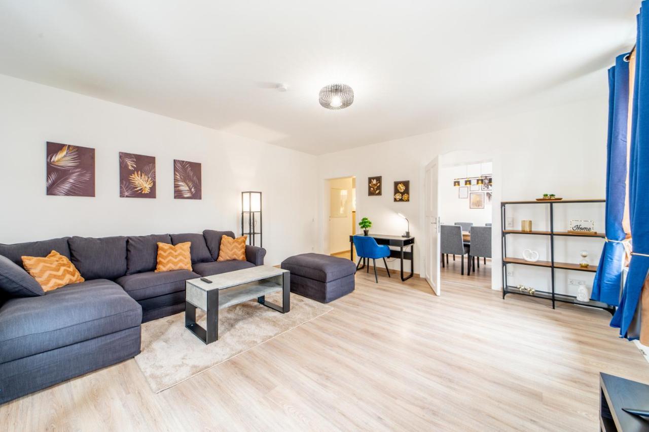 Grosse 3-Zimmer Wohnung - Zentral-Coburg - Kostenloser Parkplatz Exteriér fotografie