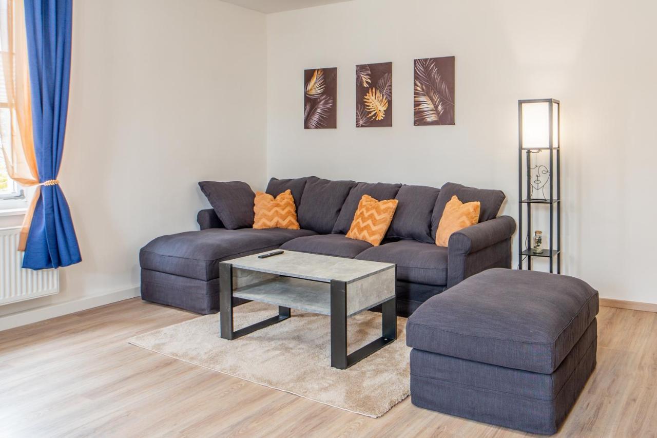 Grosse 3-Zimmer Wohnung - Zentral-Coburg - Kostenloser Parkplatz Exteriér fotografie