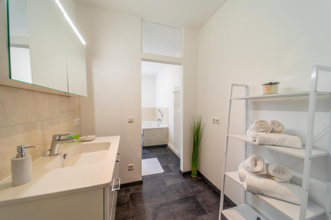 Grosse 3-Zimmer Wohnung - Zentral-Coburg - Kostenloser Parkplatz Exteriér fotografie